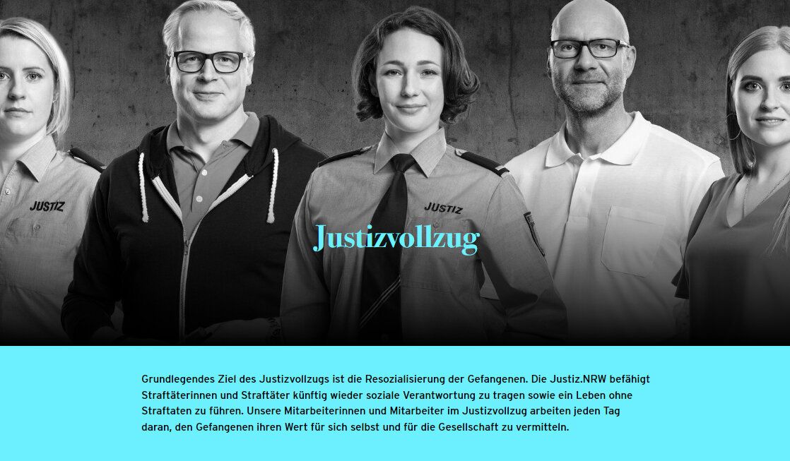 Headerbild Justizvollzug